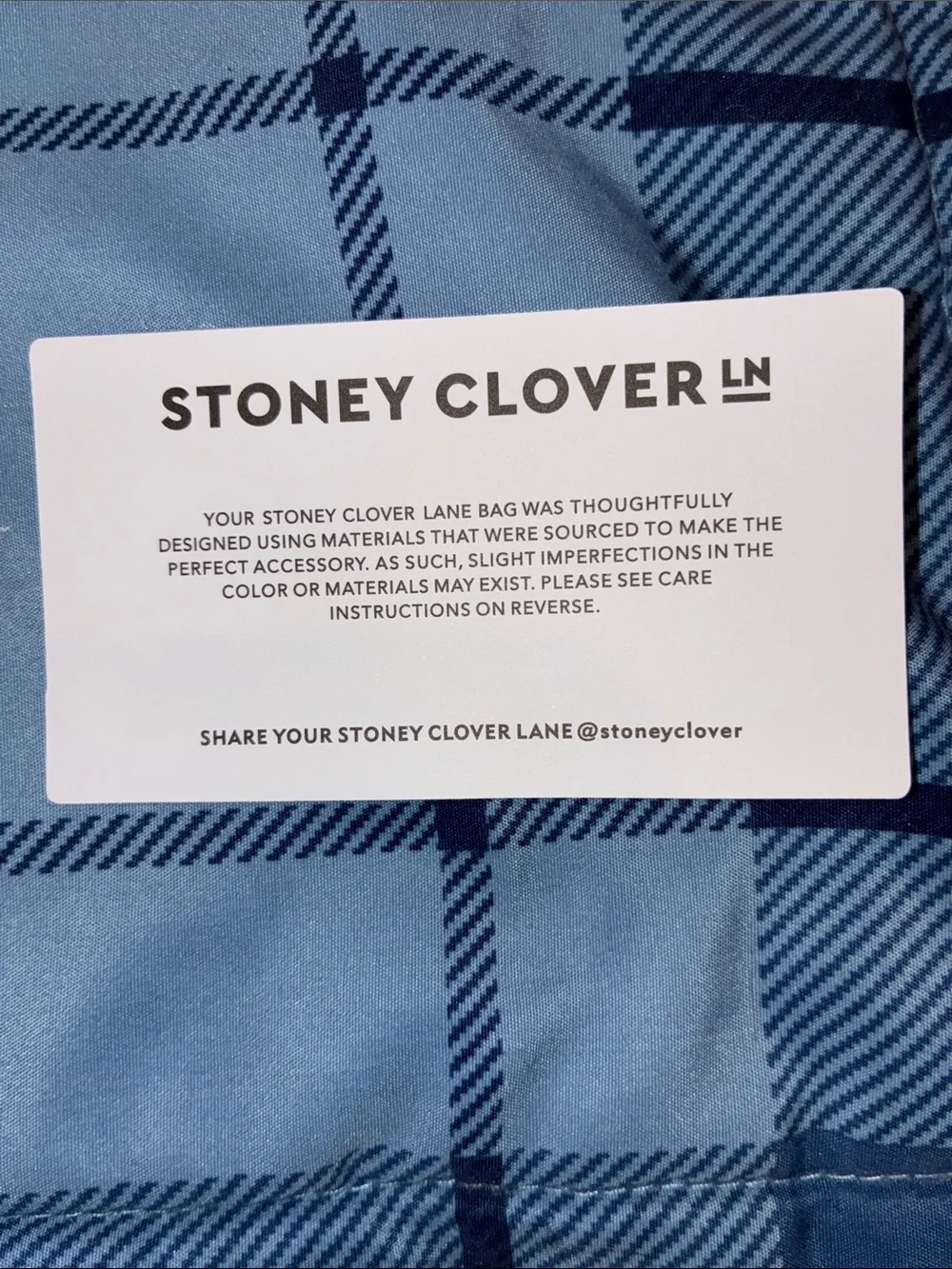 NWT Disney Parks X Stoney Clover Lane it’s a small world bag